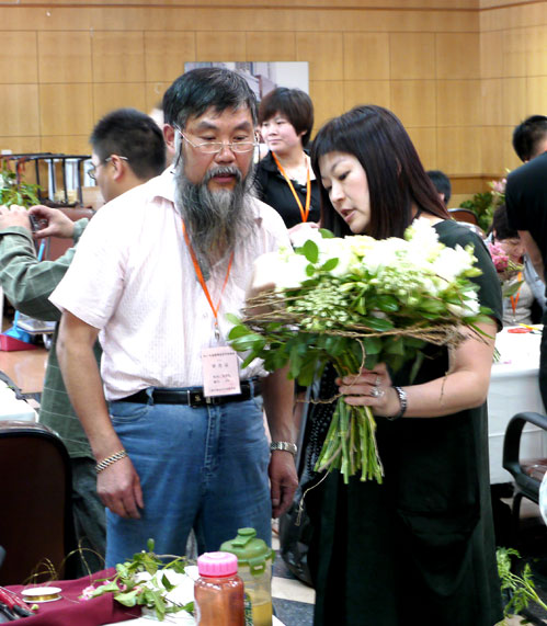 2011上海高级商业花艺研修班开课 图4.jpg